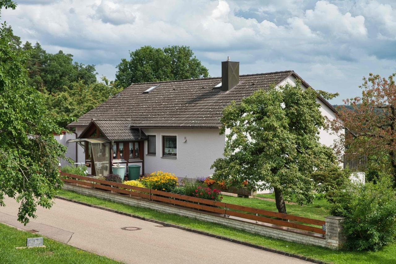 Ferienwohnung Werner Mit Terrasse Haundorf Exterior foto