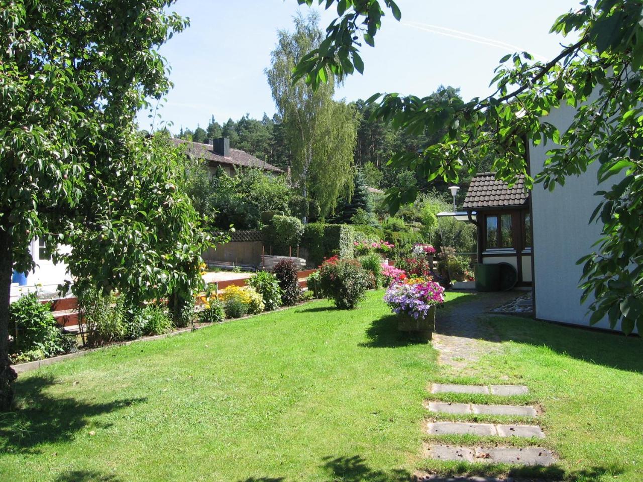 Ferienwohnung Werner Mit Terrasse Haundorf Exterior foto